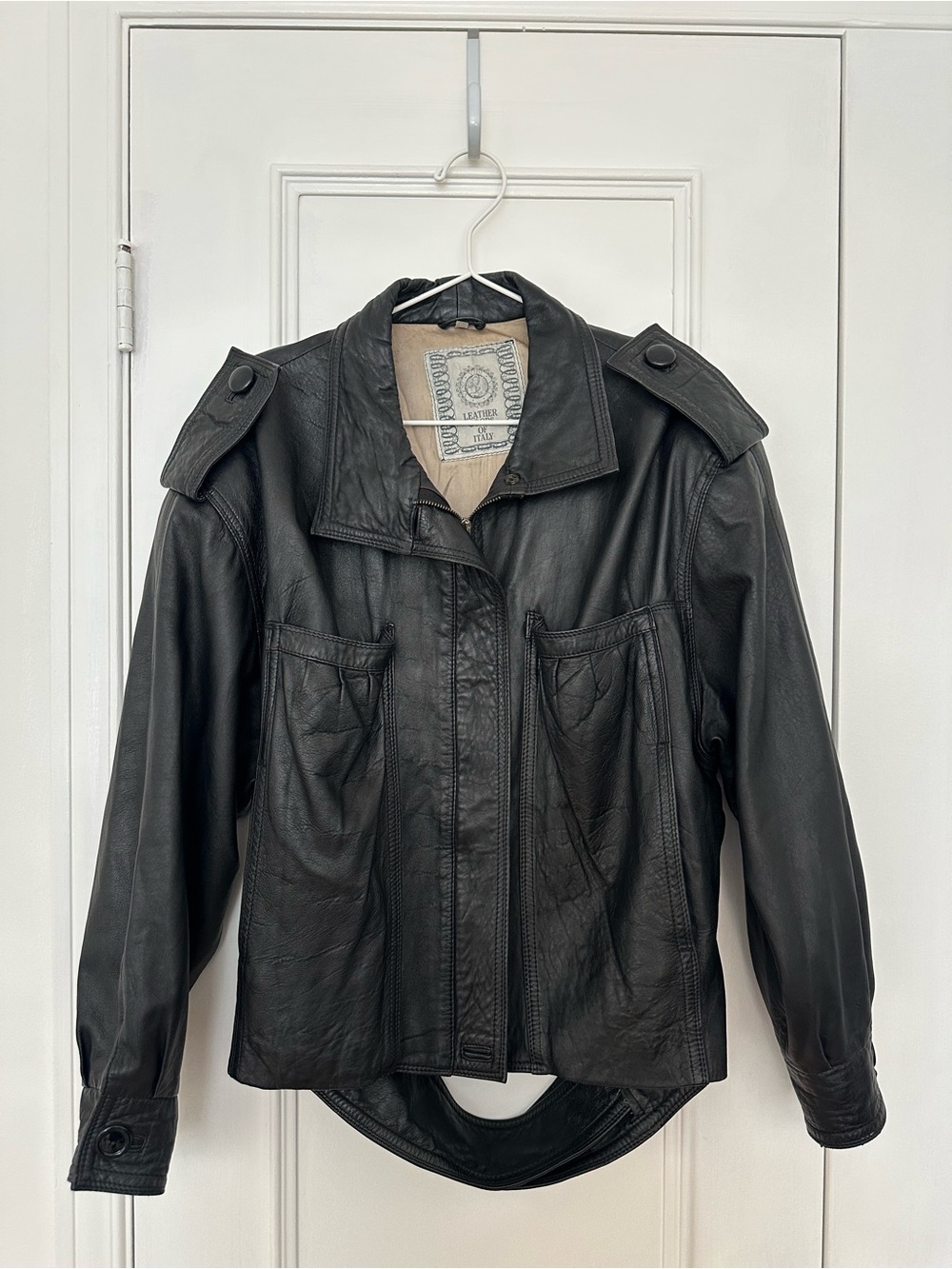 True vintage genuine leather jacket